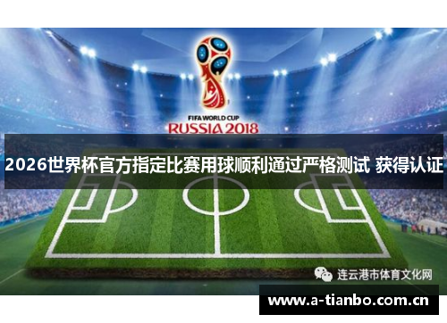 2026世界杯官方指定比赛用球顺利通过严格测试 获得认证